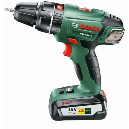 Bosch Akumulatorski vrtalni vijačnik PSR 18 Li-2