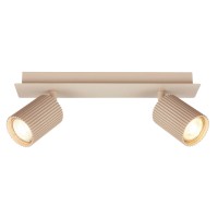 Brilo Stropni LED reflektor IDA bež 2 x GU10 maks. 9 W 320 x 70 x 90 mm