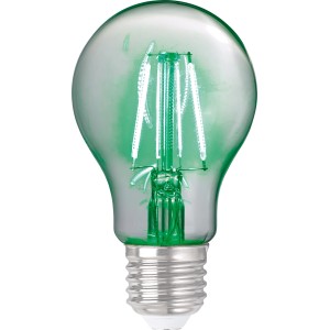 LED-žarnica z nitko klasične oblike E27/4 W zelena