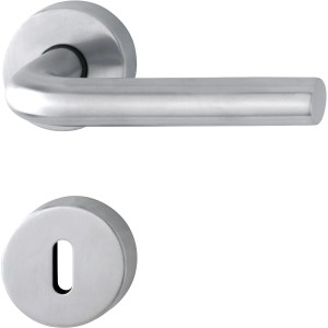 CMI Garnitura rozet L-oblika Nerjaveče jeklo mat 38 mm - 42 mm