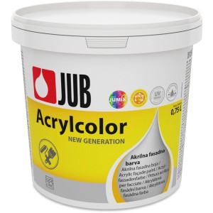 JUB Akrilna fasadna barva Acrycolor bela 750 ml