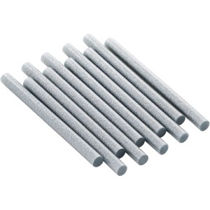 LUX-TOOLS Vložki za vroče lepljenje srebrni Ø 11 mm 10 kosov