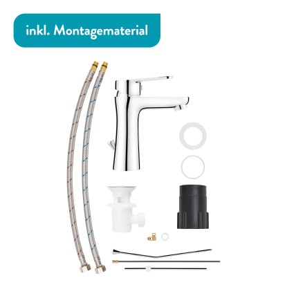 baliv Armatura za umivalnik WT-5060 Kromirana