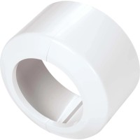 Poklopna rozeta Ø 110 mm bela