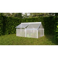 Vitavia topla greda Gaia Jumbo HKP 4 mm Aluminij 83 cm x 119 cm x 72 cm