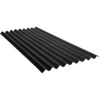 Onduline Base Bitumenska valovita plošča črna 2.000 mm x 855 mm
