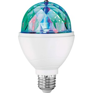 Disko LED Zarnica RGB E27