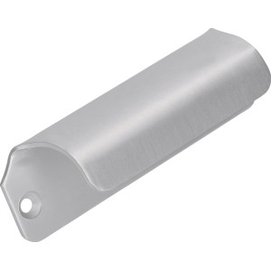 Siro Ročaj za pohištvo aluminijast naravne mat barve razmik med luknjami 80 mm