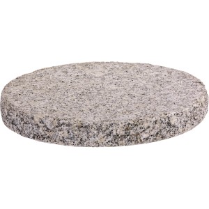 Pohodna plošča iz naravnega kamna Sino siva Ø 25 cm