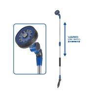 LUX-TOOLS Zalivalna palica z 10 različicami curka 94-139 cm