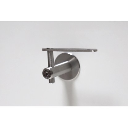 Stenski nosilec za oprijemalo V2A okrogli