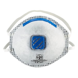 LUX-TOOLS Maska za fin prah z ogljikovim filtrom