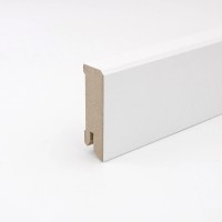 Zaključna letev White&Black Cubica bela 60 mm x 18 mm dolžina 2400 mm