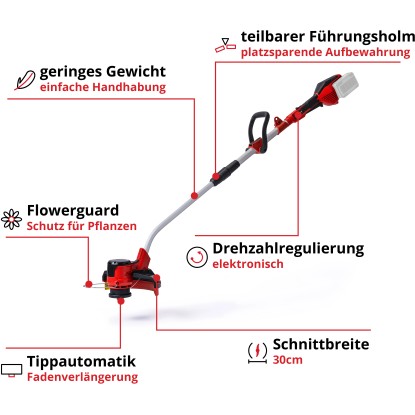 Einhell Power X-Change Baterijska kosa GE-CT 36/30 Li E-Solo