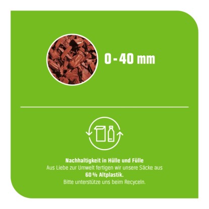 OBI Vrtni dekor mahagoni 1 x 45 l