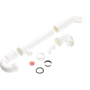 Cevni Sifon 44,8 mm (G 1 1/2) Bela