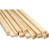 Letev za podkonstrukcijo smreka/bor 2-stransko oblana 19 mm x 44 mm x 1.800 mm