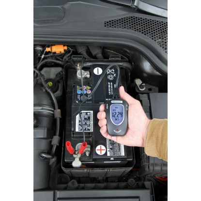 Cartrend Tester za baterije z LCD zaslonom 12/24 V
