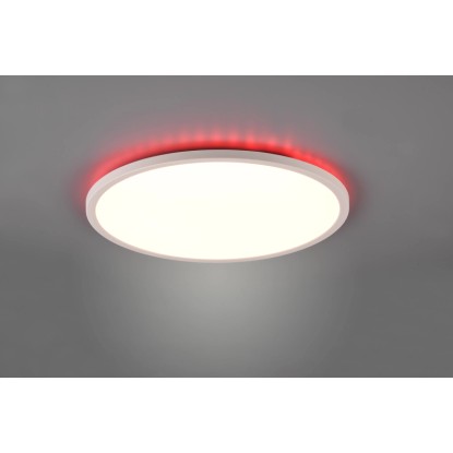 Reality Stropna LED-svetilka Aureo bela mat 2,5 x 40 x 40 cm
