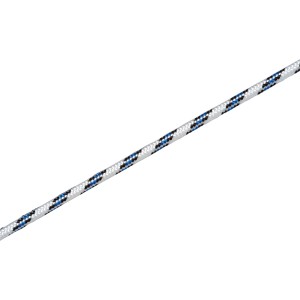 LUX-TOOLS Vrv (uzda) Ø 8 mm belo-modra-črna metrsko blago