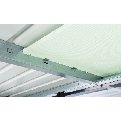 Biohort Kovinska lopa za orodje HighLine H2 krem. siva 275 x 195 cm enojna vrata