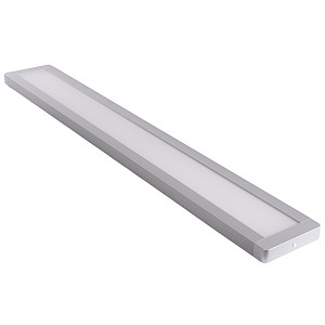 Nadometno LED svetilo ALENA, 48W, 4100 lm, 4000 K, srebrna, 114,7 x 16,1 cm