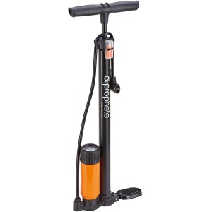 Prophete Aluminijasta stoječa zračna črpalka z manometrom