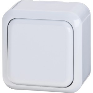 Nadometno menjalno stikalo belo