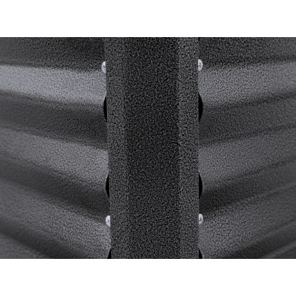 Kovinska visoka greda antracit 126 cm x 70 cm x 70 cm