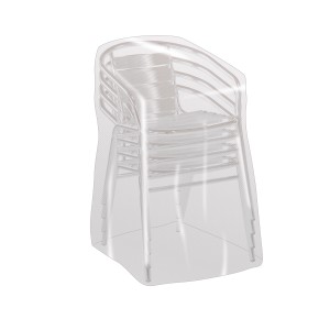 Prozorna zaščitna prevleka 120 cm x 66 cm x 66 cm