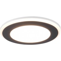 Trio Vgradni reflektor LED Aura 5 W 450 lm črn mat