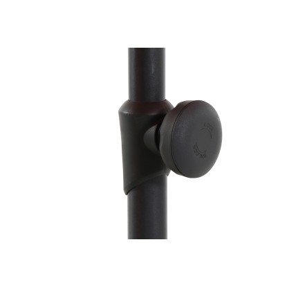 Balkonski senčnik Hernando Ø 200 cm Bež s potisno funkcijo Push-Up