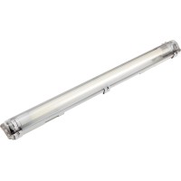 LED svetilka za vlažne prostore steklo siva 9 W 4.000 K 68,5 x 6,5 x 5,5 cm IP65