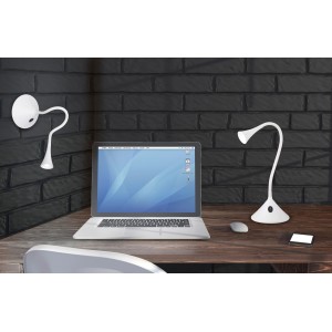 Namizna LED-svetilka Viper Bela