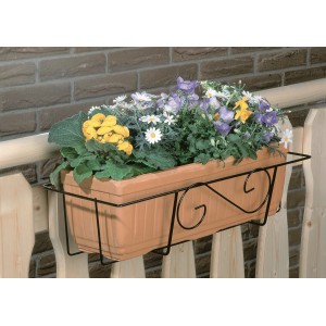 Balkonski nosilec za cvetlično korito 65 cm antracit