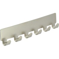 Siro Letvica s kljukicami Samolepilna Mat Ponikljana Dolžina 240 mm