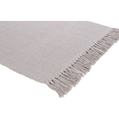 OBI Preproga iz bombaža Uni Srebrnosiva 50 x 80 cm