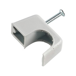 OBI Objemke za kable 10 mm - 14 mm 100 kosov Sive