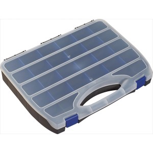 LUX-TOOLS Sortirnica s prilagodljivimi predelki 45 cm