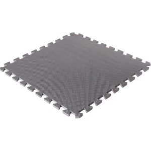 Summer Fun Talni zaščitni predpražnik Siv 500 x 500 x 4 mm 8-delni komplet