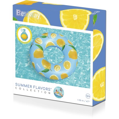 Bestway Plavalni obroč Lemon Scentsational 106 cm