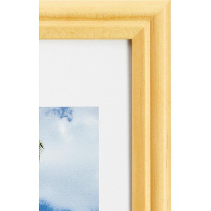 Komplet 2 lesenih okvirjev za slike Javor žlebast 10 cm x 15 cm