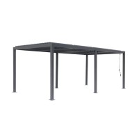 Hespéride Bioklimatska pergola Evonis 6 x 3 Gris grafit