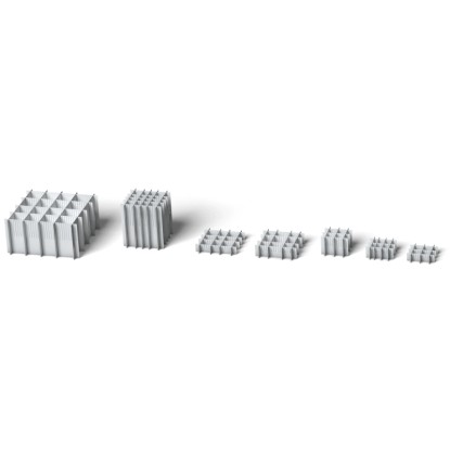 Eurobox-System Pregrada za zaboje Tauro 55,4 cm x 16 cm bela