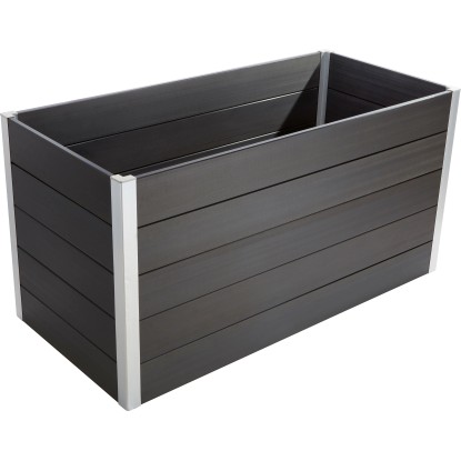 Visoka greda iz WPC 150 cm x 70 cm x 75 cm