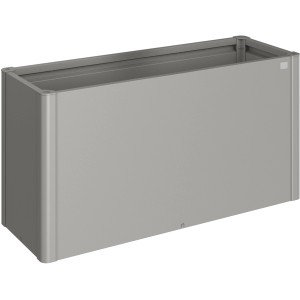 Biohort Visoka greda Biohort. 1,5 m x 0,5 m kremenčevo siva kovinska