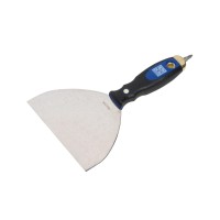 LUX-TOOLS Lopatica nerjaveča 2K mehak ročaj 150 mm