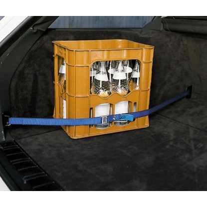 LUX-TOOLS Pritrdilni jermen s sponko 2 kosa 25 mm x 2,5 m