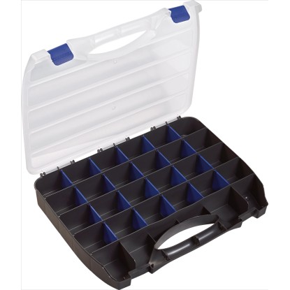 LUX-TOOLS Sortirnica s prilagodljivimi predelki 45 cm