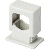 OBI Pritisna objemka ISO s pritrditvijo Ø 6 mm x Ø 16 mm Svetlo siva 35 kosov
